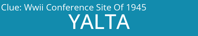 Wwii Conference Site Of 1945