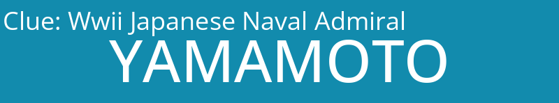 Wwii Japanese Naval Admiral