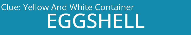 Yellow And White Container