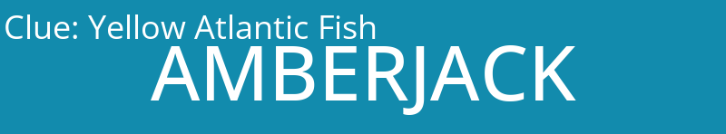 Yellow Atlantic Fish