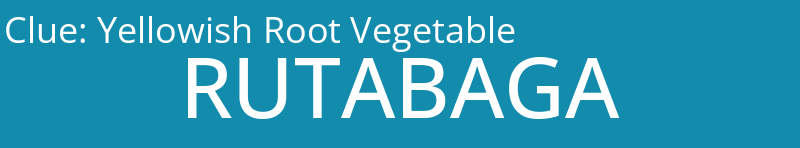 Yellowish Root Vegetable