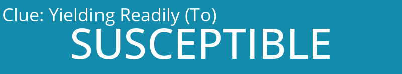 Yielding Readily (To)