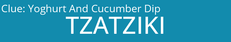 Yoghurt And Cucumber Dip