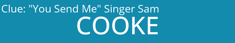 "You Send Me" Singer Sam