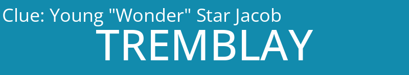 Young "Wonder" Star Jacob