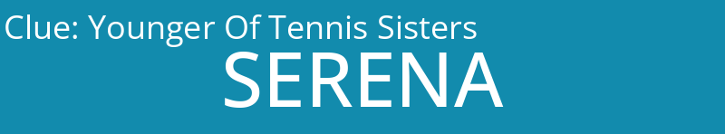 Younger Of Tennis Sisters