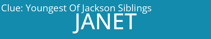 Youngest Of Jackson Siblings