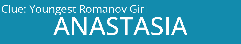 Youngest Romanov Girl